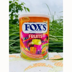 FOX'S Crystal Clear Fruits  Lemon, Strawberry, Blackcurrant & Orange, 180g