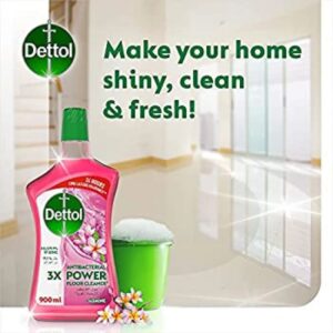 Dettol Antibacterial Power Floor Cleaner  Jasmine Scent, Super Special Offer, 900ml