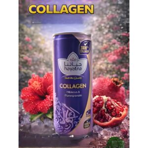 Hayatna Collagen Hibiscus & Pomegranate Drink, 250g Can