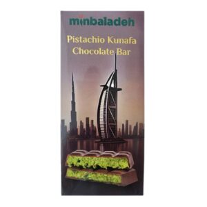 Minbaladeh Pistachio Kunafa Chocolate Bar, 190g Minbaladeh Pistachio Kunafa Chocolate Bar, 190g