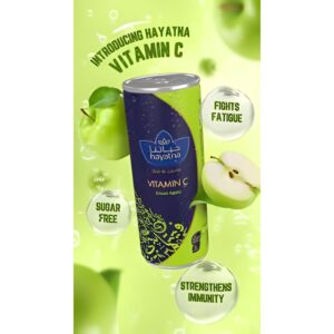 Hayatna Vitamin C Green Apple Drink,  250g