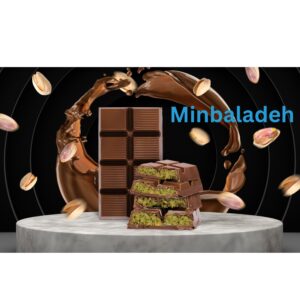 Minbaladeh Pistachio Kunafa Chocolate Bar, 190g