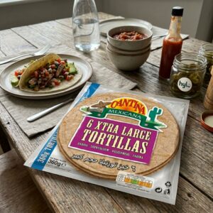 Cantina Mexicana 6 Xtra Large Wheat Tortillas, 360g