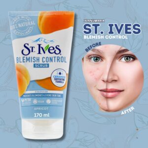 St. Ives Blemish Care Scrub  Apricot, 170g