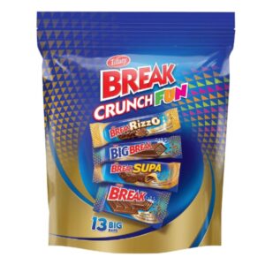 Tiffany Break Crunch Fun Assorted Chocolate Bars, 13-Pack