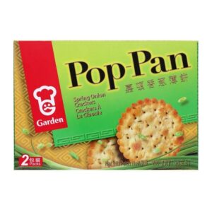 Garden Pop-Pan Spring Onion Crackers, 2x100g