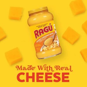 RAGU Double Cheddar Sauce  Made with Real Cheese, 453g