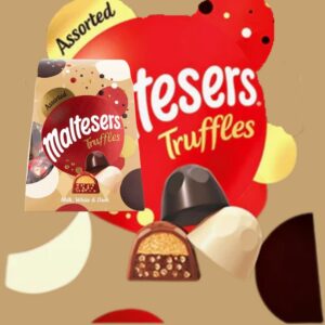 Maltesers Truffles Assorted  Milk, White & Dark Chocolate, 200g