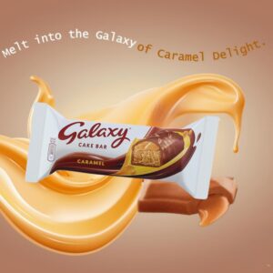 Galaxy Cake Bar  Caramel, 27g