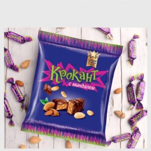 Krokant Chocolate Candy Bar Almonds, 500g