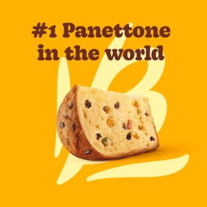 Bauducco Panettone with Raisins & Candied Fruits, 680g