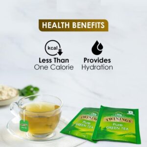 Twinings Pure Green Tea  10 Tea Bags, 10x2g