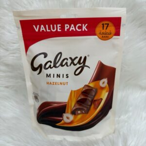 Galaxy Minis Hazelnut Chocolate Bars, 212.5g