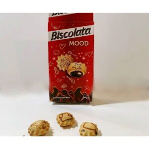 Biscolata Mood Biscuits with Chocolate Cream Filling, 40g