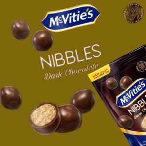 McVitie's Nibbles Dark Chocolate, 110g