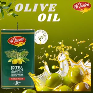 Al Jazira Extra Virgin Olive Oil, First Cold Pressed, 3L