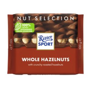 Ritter Sport Whole Hazelnuts, 100g