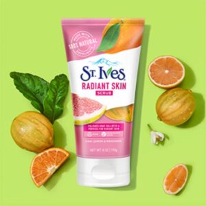 St. Ives Radiant Skin Scrub  Pink Lemon & Mandarin, 170g
