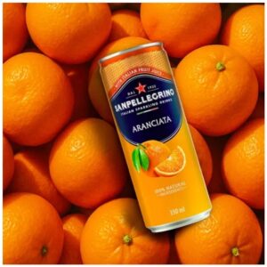 San Pellegrino Aranciata Sparkling Orange Drink, 330ml