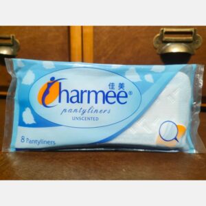 Charmee Pantyliners  Unscented, 8 Pads