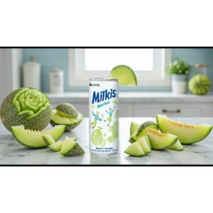 Lotte Milkis Melon Flavor  Korea's No.1 Cream Soda, 250ml