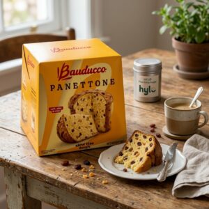 Bauducco Panettone with Raisins & Candied Fruits, 680g
