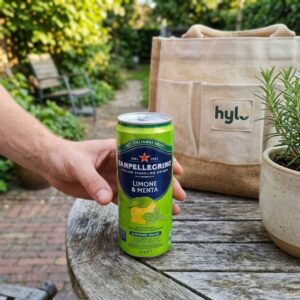 Sanpellegrino Italian Sparkling Drink, Limone & Menta, 330ml