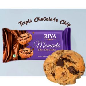 Riya Gold Momento Choco Chip Cookies  Vegetarian Pack, 500g