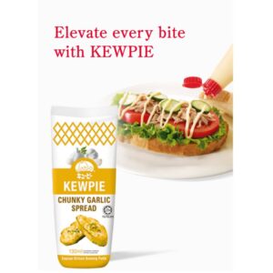 Kewpie Chunky Garlic Spread, 130ml