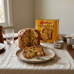 Bauducco Panettone with Raisins & Candied Fruits, 680g