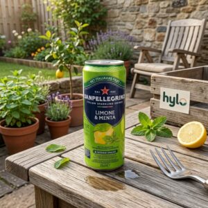 Sanpellegrino Italian Sparkling Drink, Limone & Menta, 330ml