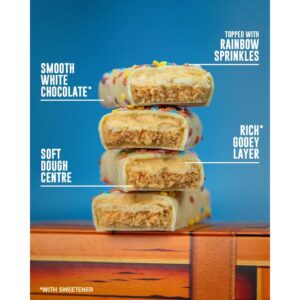 Grenade High Protein Low Sugar Bar Birthday Cake, 60g