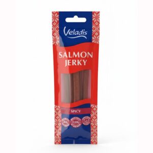 Veladis Salmon Jerky Spicy, 40g Veladis Salmon Jerky Spicy, 40g
