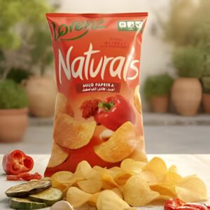 Lorenz Naturals Mild Paprika Potato Chips, 100g