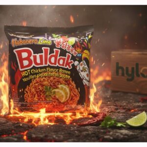 Samyang Buldak Hot Chicken Flavor Ramen Habanero Lime, 135g