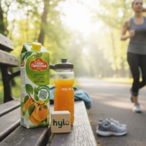 Sady Pridonya Apple Apricot Juice with Pulp, 1L