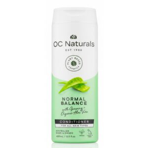 OC Naturals Normal Balance Conditioner with Ginseng & Organic Aloe Vera, 400mL OC Naturals Normal Balance Conditioner with Ginseng & Organic Aloe Vera, 400mL