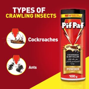 Pif Paf Cockroach & Ant Killer Powder, 100g