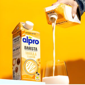 Alpro Barista Vanilla Flavour Plant-Based Milk, 1L