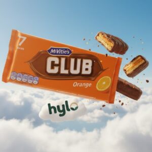 McVitie's Club Orange Chocolate Biscuit, 154g