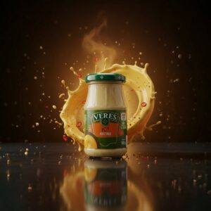 Veres Hot Mustard, 190g