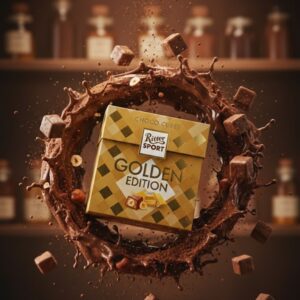 Ritter Sport Choco Cubes Golden Edition, 148g