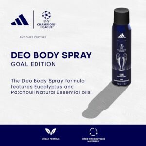 Adidas Goal Deodorant Body Spray, 150ml