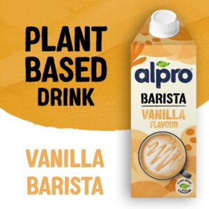 Alpro Barista Vanilla Flavour Plant-Based Milk, 1L