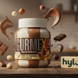 Gurmex Duo Hazelnut Cream with Milk & Cocoa, 350g