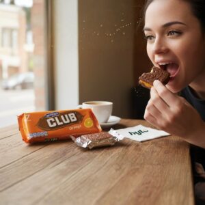 McVitie's Club Orange Chocolate Biscuit, 154g