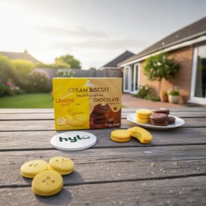 Jawa Cream Biscuits Lemon & Chocolate, 250g