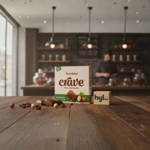 Gandour Crave Milk Chocolate Hazelnut, 384g