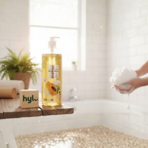 Earthgenix Papaya & Avocado Body Wash, 1000ml