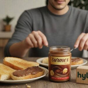 Gurmex Plus Hazelnut Cream with Cocoa 13% Hazelnut, 350g